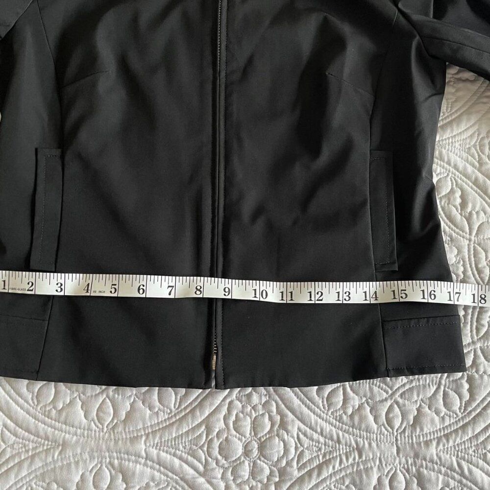 BCBGMaxAzria black front zipper long sleeve women's jacket size 4 - Picture 12 of 16